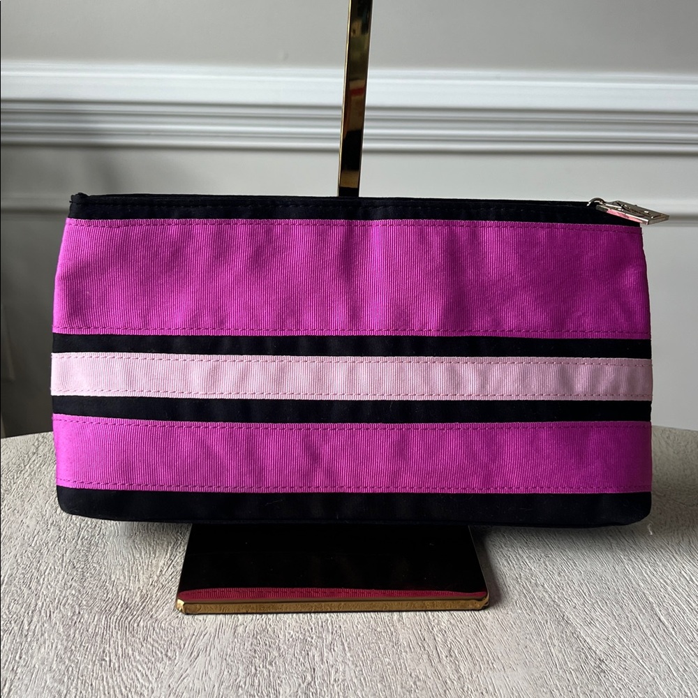 YSL‎ Purple & Black Cosmetic / Perfume Bag – NWOT